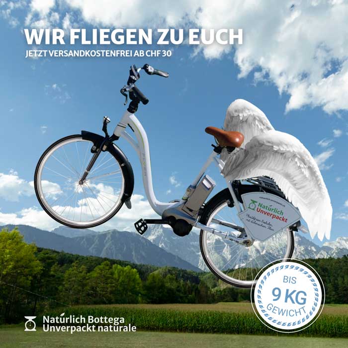 Delivery mit eBike ohne Versandkosten