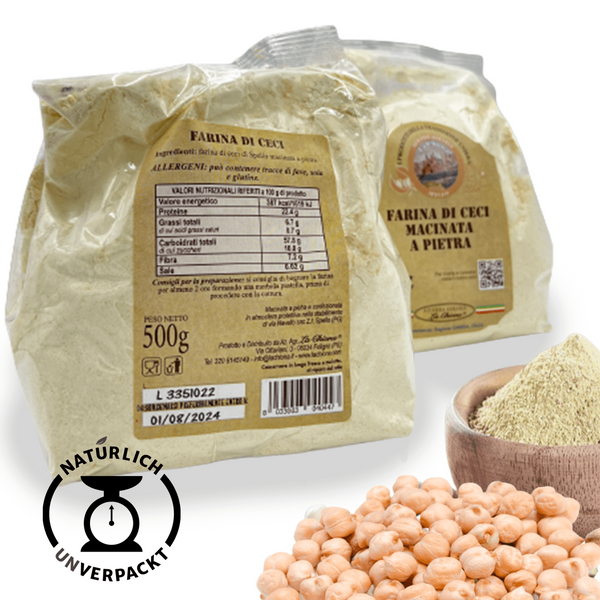 Steingemahlenes Kichererbsenmehl 500g