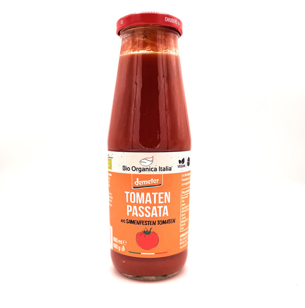 Tomaten Passata aus samenfesten Tomaten 