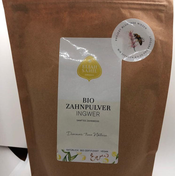 Bio Zahnpulver Ingwer Rifill